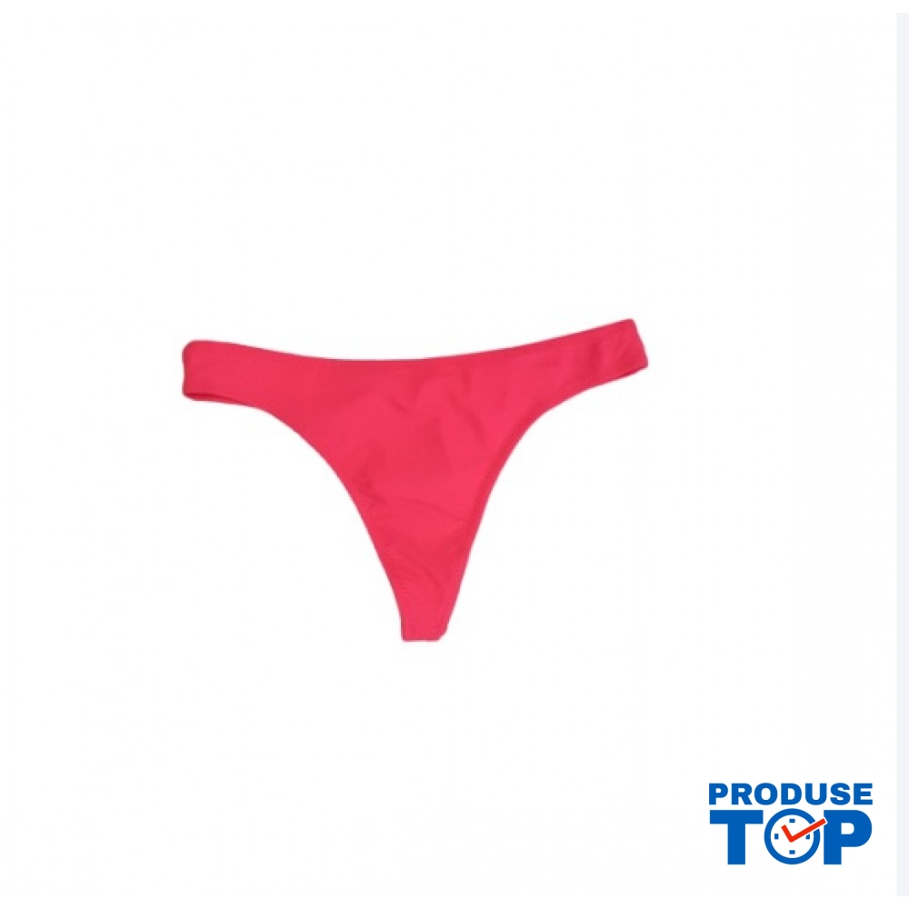 Costum de Baie  din doua piese cu sutien push up bretele detasabile slip normal + CADOU slip tanga CBD035