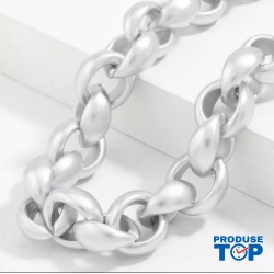 Colier Vintage Classic cu Zale Argintiu COL053