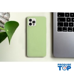 Husa slim compatibila cu IPHONE12-12 PRO, silicon verde hs-ip12-12pro Husa slim compatibila cu IPHONE12-12 PRO, silicon verde hs-ip12-12pro