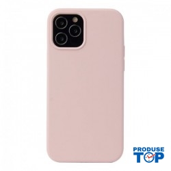 Husa slim compatibila cu IPHONE12-12 PRO, silicon bej hs-ip12-12pro