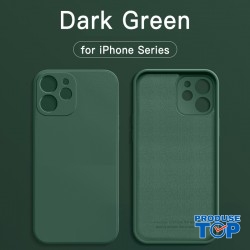 Husa slim compatibila cu IPHONE12, silicon vernil HT-IP12-SIL