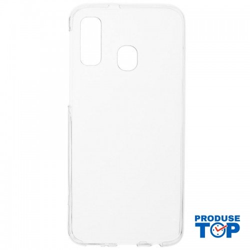 Husa Samsung Galaxy A40 Neagra Transparenta