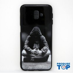 Husa Samsung Galaxy J6+ Imprimeu Black&White