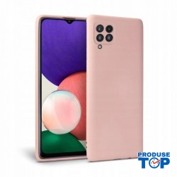 Husa slim compatibila cu Samsung Galaxy A22 4G, silicon mov hs-samsA224G