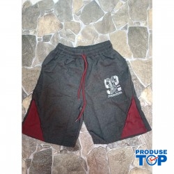 Pantaloni Barbatesti gri inchis scurti  PSB01