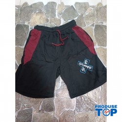 Pantaloni Barbatesti negri scurti  PSB05