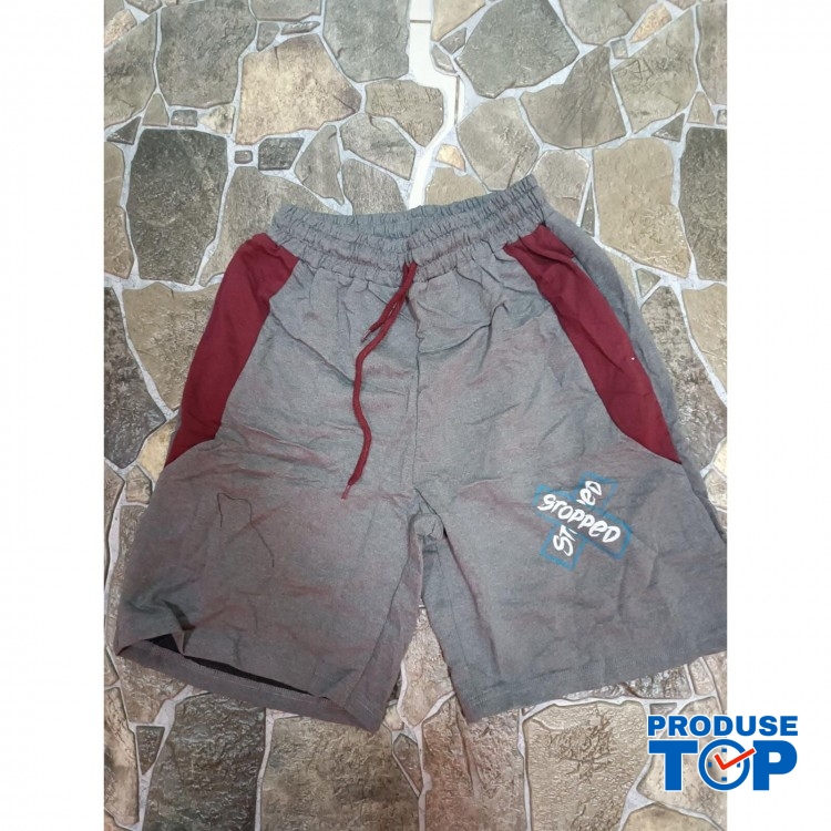 Pantaloni Barbatesti gri scurti  PSB05