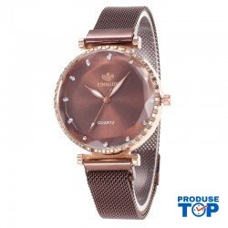 Ceas Dama Maro cu bratara magnetica Rinnady QUARTZ CDQZ012