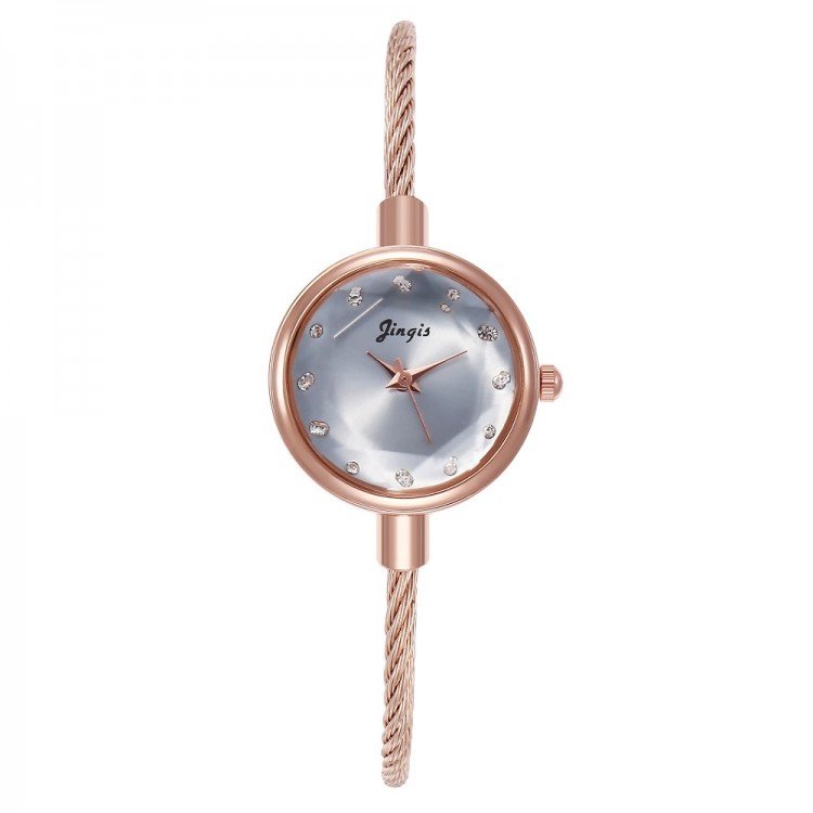 Ceas Dama Clasic Alb tip Bratara cu cadran sidefat CDQZ027 Ceas Dama Clasic Alb tip Bratara cu cadran sidefat CDQZ027