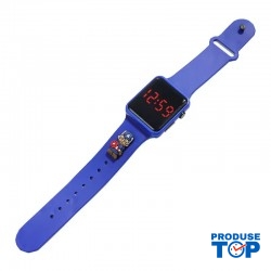 Ceas Copii albastru cu cadran digital si bratara silicon reglabila QUARTZ CDQZ107
