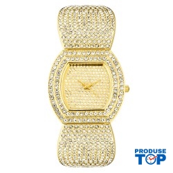 Ceas  Dama Elegant Luxury Auriu  QUARTZ CDQZ108