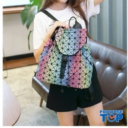 Rucsac dama geometric multicolor rainbow  ACRD009