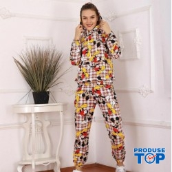 Trening Dama Fashion cu imprimeu desen animat TND09