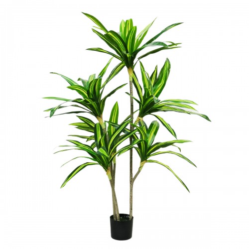 Planta artificiala, Dracaena cu ghiveci, D4267, 170cm, verde