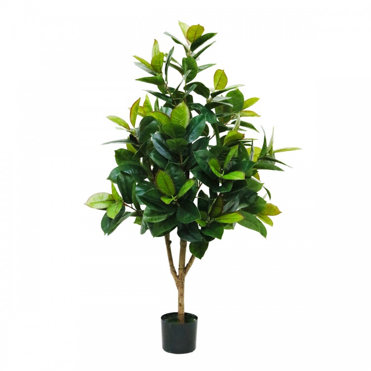 Planta artificiala, Ficus cu ghiveci, D4279, 130cm, verde