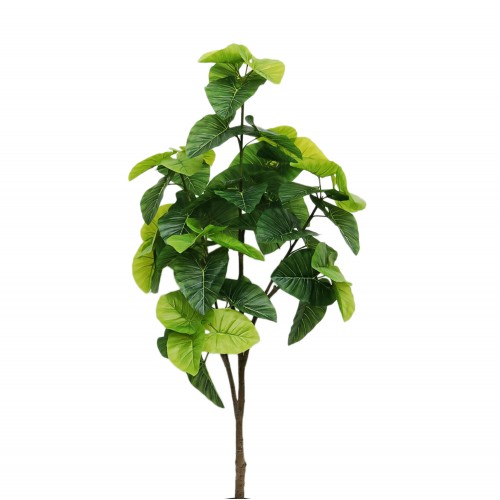 Planta artificiala, Alocasia fara ghiveci, D4290, 165cm, verde