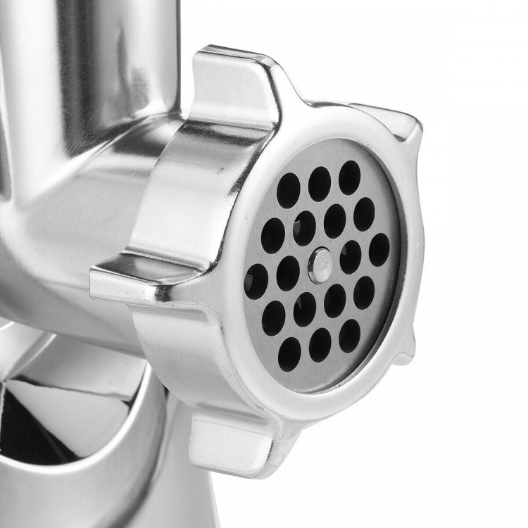 Masina de tocat Sokany SK-088, 2500W, Accesoriu carnati, 3 site, Cutit Inox, Functie Reverse, Negru/Inox