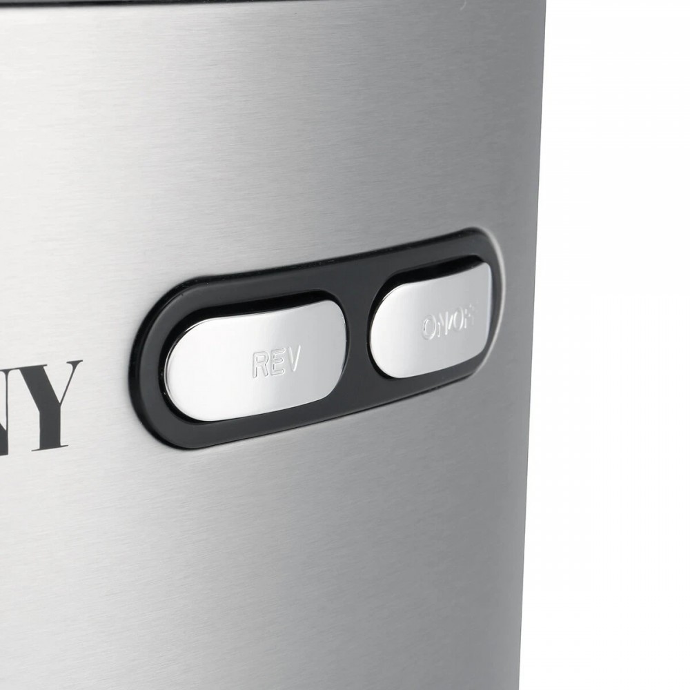 Masina de tocat Sokany SK-091, 2500W, Accesoriu carnati, 3 site, Cutit Inox, Functie Reverse, Negru/Inox