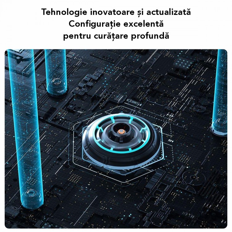 Robot Curatare Geamuri Liectroux YW710(D6811), 2500Pa, baterie 650mAh, Protectie anti cadere, autonomie 30 de minute, capacitate 90ml, 215x215x63mm, Alb