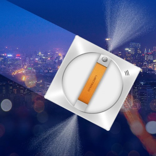 Robot Curatare Geamuri Liectroux YW710(D6811), 2500Pa, baterie 650mAh, Protectie anti cadere, autonomie 30 de minute, capacitate 90ml, 215x215x63mm, Alb