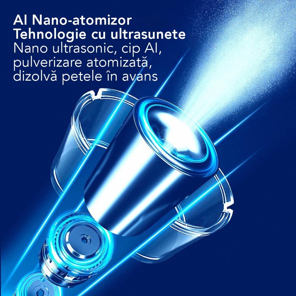 Robot Curatare Geamuri Liectroux YW710(D6811), 2500Pa, baterie 650mAh, Protectie anti cadere, autonomie 30 de minute, capacitate 90ml, 215x215x63mm, Alb