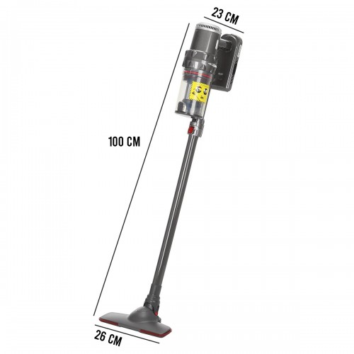 Aspirator Vertical Inteligent Liectroux i7PRO(D6820), ghid vocal, autonomie 35 de minute, rezervor de apa murdara 800ml, rezervor apa curata 600ml, 1150x280x210mm,  Negru