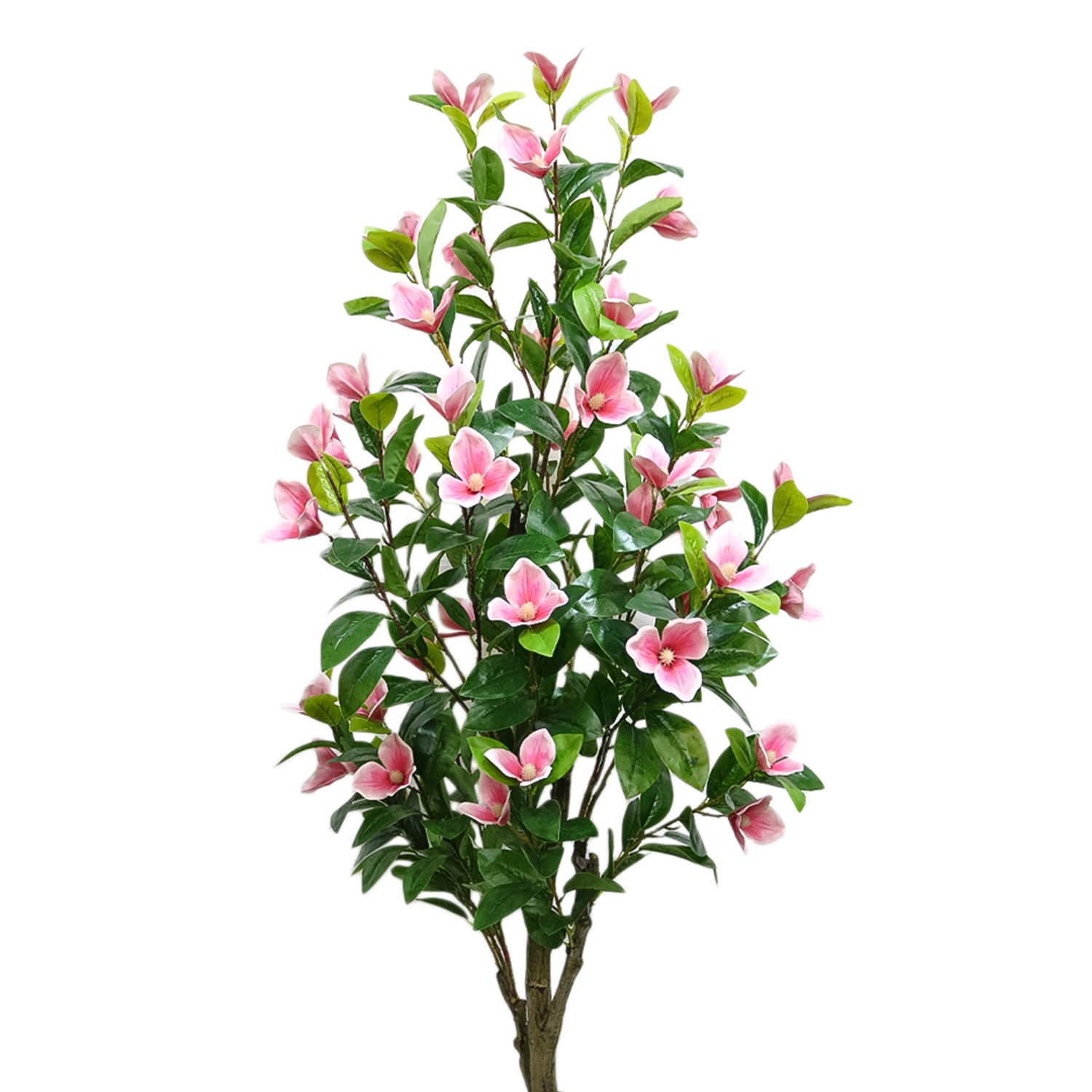 Copac artificial, Camelie fara ghiveci D3068, roz, 180 cm